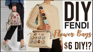 DIY How to Make the Fendi Floral Bags 6  by Orly Shani [upl. by Whitver905]