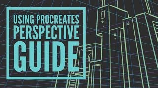 How to Use the Perspective Guide in Procreate [upl. by Araik]