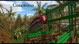 Corkwood  FVD Nolimits 2 RMC Hybrid Coaster [upl. by Nairot586]