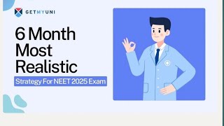 How to crack neet in 6 months ultimate plan 📝 [upl. by Gina112]