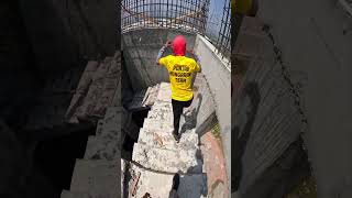 SpiderMan back flip parkour pov [upl. by Eidnar114]