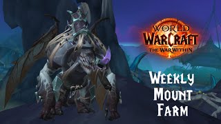 World Of Warcraft Weekly Mount Farm S2  E42 [upl. by Aielam339]