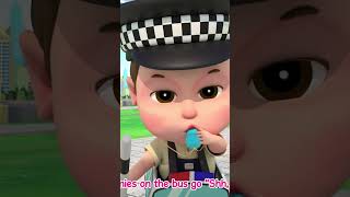 Wheels on the Bus Song  Part 3  Shorts NurseryRhymes KidsSongs WheelsontheBus [upl. by Adnole]