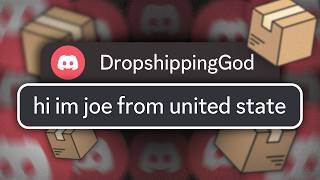 Discord’s Goofiest DropShipping Scam [upl. by Opportuna]