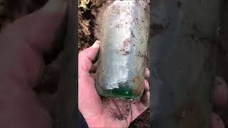 E M Dalgliesh lennox town codd bottle found bottle digging Glasgow Scotland [upl. by Lledniw]