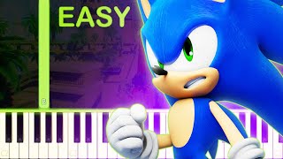 Cyber Space 12  SONIC FRONTIERS  EASY Piano Tutorial [upl. by Magnien904]