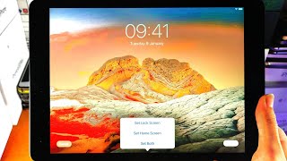 How To Change Wallpaper on iPad 9 [upl. by Buroker]