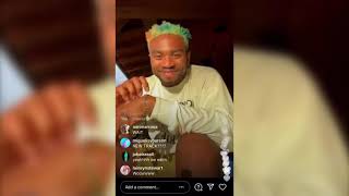 Brockhampton amp Kevin Abstract Snippets Edamame Los Angeles Jeremiah Instagram Live 4192021 [upl. by Marge]