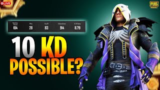 pubg mobile live stream10 kd possible  Road to 112k SubsLUQIGAMINGlivecustomrooms [upl. by Fini]