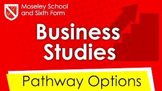 Business Studies Pathway Options Information [upl. by Eceerahs]