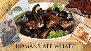 Oldest Cookbook in the West  APICIUS  Ancient Roman Mussels [upl. by Esirec]