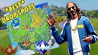 Top 3 BEST Landing Spots in Fortnite Chapter 2 Remix [upl. by Bokaj11]