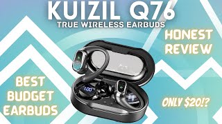 The BEST Budget Earbuds  Kuizil Q76 True Wireless Earbuds REVIEW [upl. by Ajak]