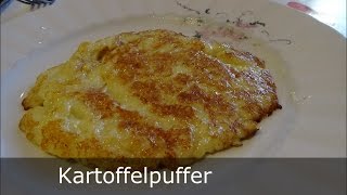 Der perfekte Kartoffelpuffer schnell und einfach [upl. by Hamlet638]