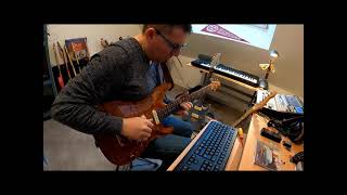 Mark KNOPFLER  Redbud Tree Cover Solo with Pensa MK2 [upl. by Arza]