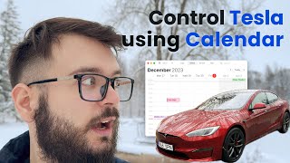 Controlling your Tesla using Calendar events [upl. by Arimas]