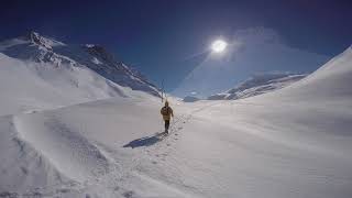 DFT7  Col de la Vanoise en ski de Randonnée [upl. by Eniale]