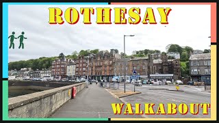 Rothesay Town  Walkabout  Isle of Bute Scotland [upl. by Juline859]