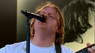 Lewis Capaldi Appears Emotional as Fans Finish Song for Him at Glastonbury Festival [upl. by Feil689]