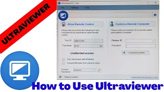 Ultraviewer best free remote tool [upl. by Neenaej193]