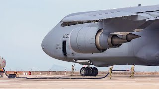 Crazy Process of Loading US Largest 420 Ton Plane Before Takeoff [upl. by Clerissa978]