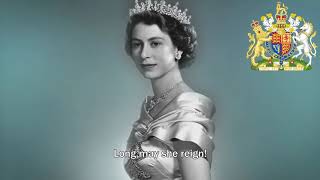 Former National Anthem of the United Kingdom God Save the Queen Remastered [upl. by Einnor]