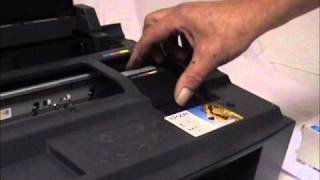 How to Install Epson Printer Ink Cartridges [upl. by Eicrad]