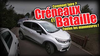 Comment faire un Créneaux et un Bataille [upl. by Aicxela]