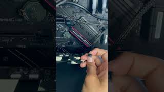 MotherboardASUS B550f cables and graphics card Nvidia RTX 3060 installation [upl. by Hettie734]