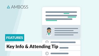 AMBOSS Features Key Info amp Attending Tip [upl. by Ettennaej236]