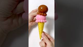 😋아이스크림 말랑이 만들기🍦Ice Cream Squishy DIY with Nano Tape 실리콘테이프 [upl. by Eecrad]