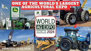 2024 WORLD AG EXPO ONE OF THE WORLDS LARGEST AGRICULTURAL SHOW FEB 2024 IN TULARE CALIFORNIA [upl. by Enoyrt240]