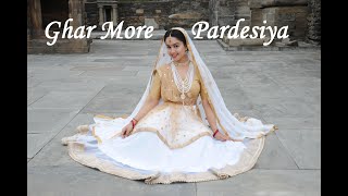 Ghar More Pardesiya  KALANK  SUKRUTI AIRI  Classical DanceKathak  Dance video [upl. by Christean173]