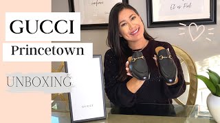 Gucci Princetown Mules Unboxing  What Size to Buy [upl. by Breena]