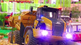 AMAZING RC TRUCK ACTION AT MODELBOUWSHOW AUTOTRON Rosmalen 214 [upl. by Jacobine]