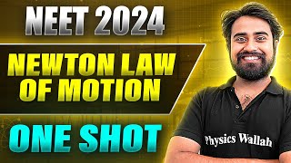 NEWTON LAW OF MOTION in 1 Shot FULL CHAPTER COVERAGE ConceptsPYQs  Prachand NEET 2024 [upl. by Ellocin]