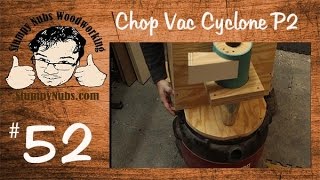 SNW51 Build a Shop Vac MiniCyclone like ClearVue or Oneida Dust Deputy PART 2 [upl. by Anilac]