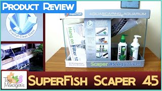 Superfish Scaper 45 An Honest Review of a Starter Aquascaping Tank [upl. by Palma]