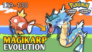 How To Evolve Magikarp Into Gyarados In Pokemon Fire Red amp Leaf Green  Kanto Pokedex [upl. by Nolan]