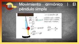 Movimiento armónico simple  El péndulo simple [upl. by Ariajaj]