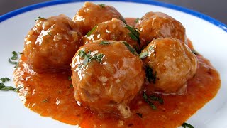 Albóndigas de Pollo ¡en Salsa ✌ la Mejor Receta de Albóndigas ✅ [upl. by Giah]