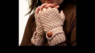 free crochet gloves pattern [upl. by Ahsienek]