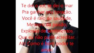 Luan Santana  Meteoro Letra [upl. by Darrelle]