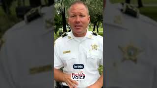 St Lucie County Sheriff quotcant thank Gov Ron DeSantis enoughquot for hurricane response [upl. by Mira745]