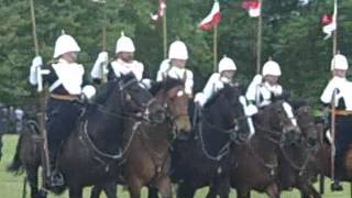 Charge of the Queens Cavalry  Audley End May 2011 [upl. by Neetsyrk]