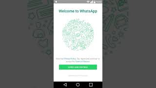 How to Download and Install WhatsApp  Mobile Phone  2022 [upl. by Adnolaj]