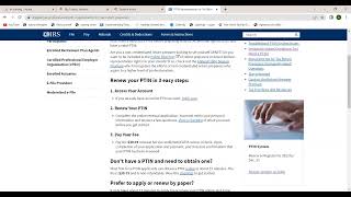 How to obtain PTIN from IRS [upl. by Fernand]