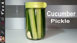 Cucumber Pickle Recipe Homemade Yummy pickled Recipes By Food Tech [upl. by Elehcir356]