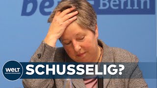 FALSCHE STEUERERKLÄRUNG Aus für Berliner LinkeSenatorin Lompscher [upl. by Brina]