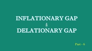 Inflationary Gap and Deflationary Gap Part 6  Fiscal Measures [upl. by Siuoleoj107]